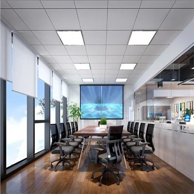 PVC ceiling tiles for basement installation showing white moisture resistant panels covering the below grade ceiling surface PVC ceiling tiles for basement installation showing white moisture resistant panels covering the below grade ceiling surface