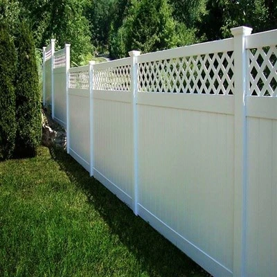 6 Ft. X 6 Ft. White Vinyl Lattice Top Fence Panel 6 Ft. X 6 Ft. White Vinyl Lattice Top Fence Panel