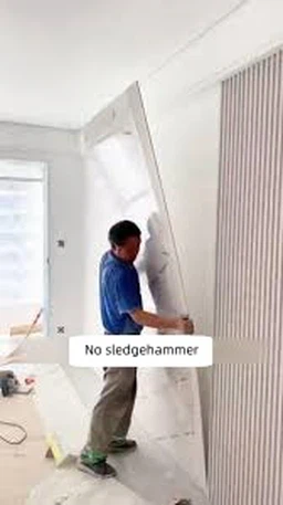 No sledgehammer No sledgehammer