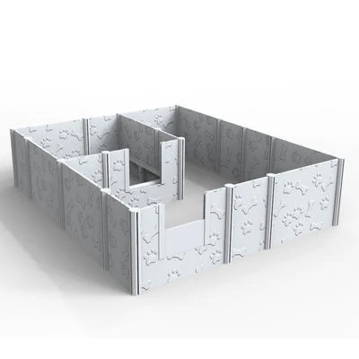 Vinyl PVC Plastic Dog Whelping Box