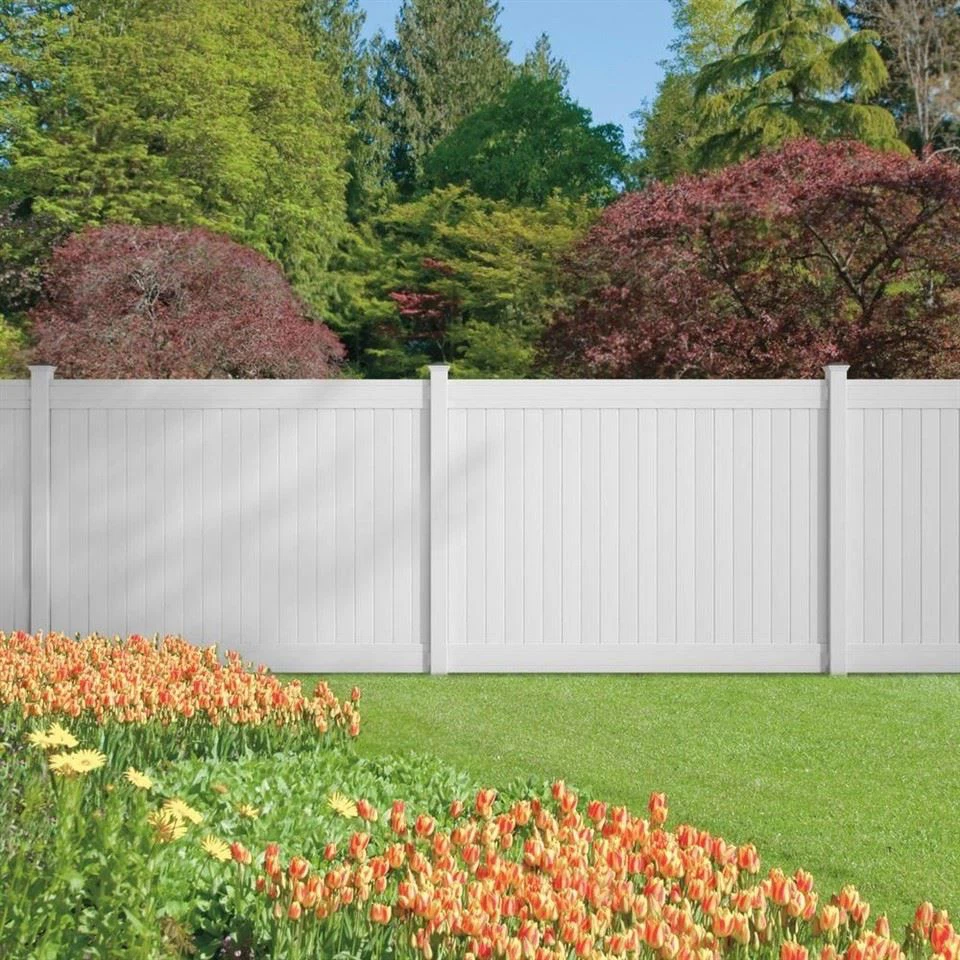Horizontal Vinyl Fence