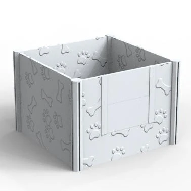 Vinyl PVC Plastic Dog Whelping Box factory
