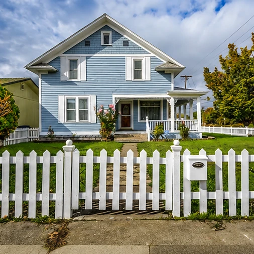 White Vinyl Picket Fence Panel factory